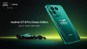 realme e Aston Martin F1 presentano GT 8 Pro Dream Edition