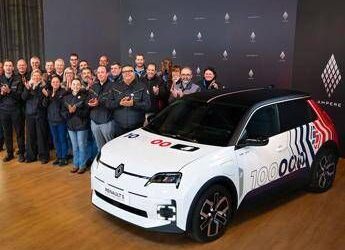 Renault 5 E-Tech Electric: a Douai quota 100.000 unità prodotte