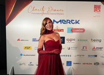 Sclerosi multipla, Maya: “Un regalo essere alla Charity Dinner Aism”
