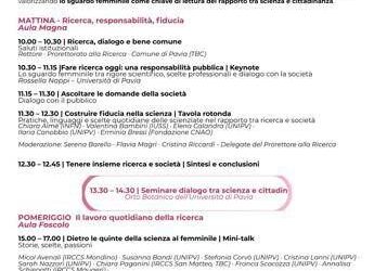 A Pavia voce alle donne in camice con Lei.Scienza