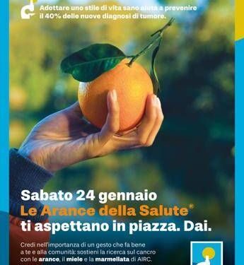 Le Arance Airc accendono la ricerca contro il cancro, scienziata tedofora e Goggia testimonial