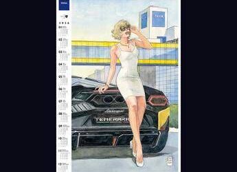 Milo Manara interpreta il calendario TEXA 2026: un omaggio all’eccellenza italiana
