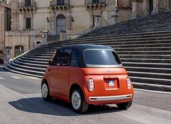 Arriva la Fiat Topolino Corallo, nuova tinta per leader mercato quadricicli elettrici