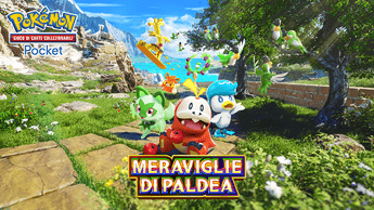 Pokémon Pocket, arriva l’espansione Meraviglie di Paldea per il gioco di carte digitale