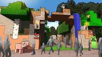Il parco a tema di Minecraft apre vicino Londra nel 2027