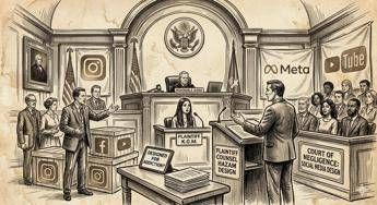 Meta e YouTube sono ritenute responsabili di aver creato prodotti che inducono dipendenza