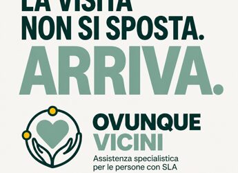 Aisla: con ‘Ovunque vicini’ visita specialistica a casa per persona con Sla