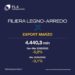 FederlegnoArredo, export filiera giù del 5,2% in I trimestre: Usa e Medio Oriente pesano sul dato