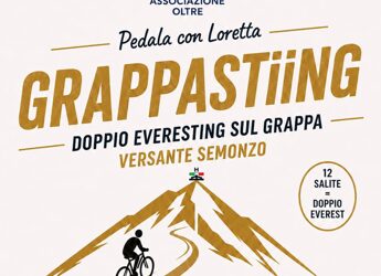 Tumori, al via ‘Grappasting’, sfida in bici di una paziente per doppio brevetto Everlasting