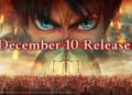 Attack on Titan 3 arriva a dicembre su PS5, Xbox Series, Switch 2 e PC