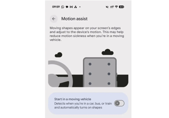 Dopo l’iPhone arrivano su Android i pallini che curano il mal d’auto