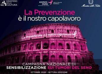 Al via la VII edizione di ‘La prevenzione è il nostro capolavoro’: ministeri Salute e Cultura con Komen Italia