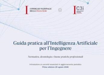 Cni, ecco la Guida pratica all’Ai per gli ingegneri