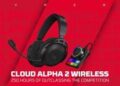HyperX Cloud Alpha 2 Wireless: la recensione
