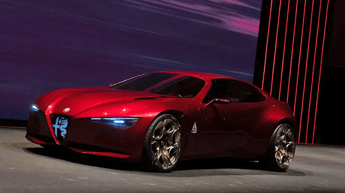 Alfa Romeo Cuorerosso, debutta a Parigi la coupé 2+2
