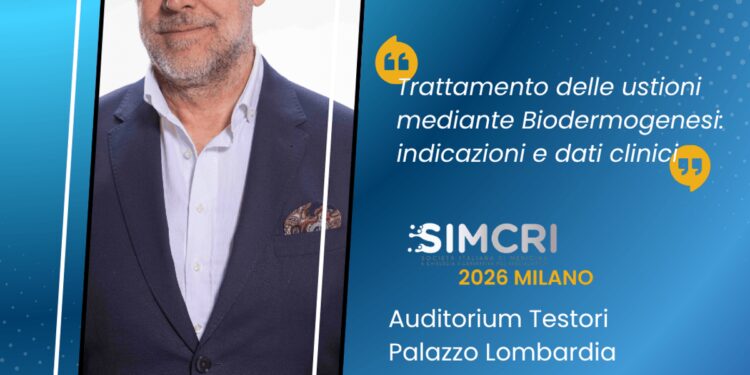 Biodermogenesi e cicatrici da ustione: al Simcri 2026 i risultati di un’esperienza clinica internazionale