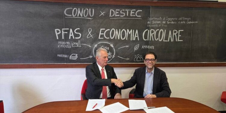 Conou e Università di Pisa, impegno comune per affrontare Pfas