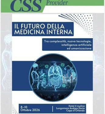 Internisti a confronto sul futuro tra cronicità, cure hi-tech e Ai, congresso a Capo d’Orlando