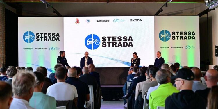 Nasce “Stessa Strada” progetto che riunisce chi guida e chi pedala