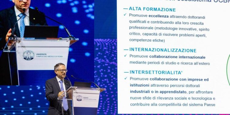 Paggi (Ucbm), “Scuola dottorato Campus biomedico promuove internazionalizzazione e inter-settorialità”