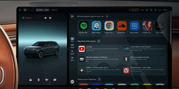 XPENG porta Google Play sulle sue auto